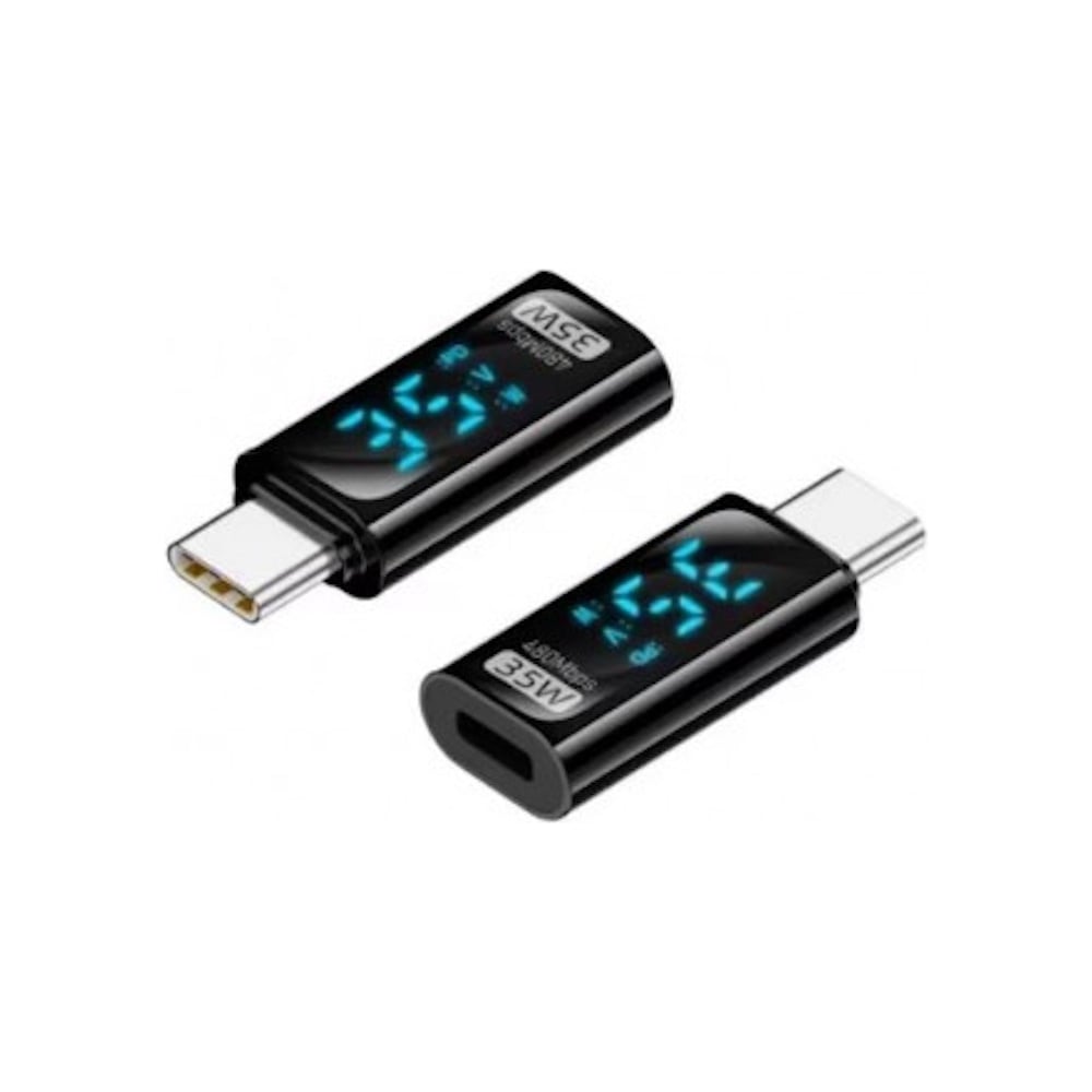 Изображение товара Адаптер переходник KS-is USB-C M в Apple Lightning F с дисплеем KS-861 Изображение товара Адаптер переходник KS-is USB-C M в Apple Lightning F с дисплеем KS-861