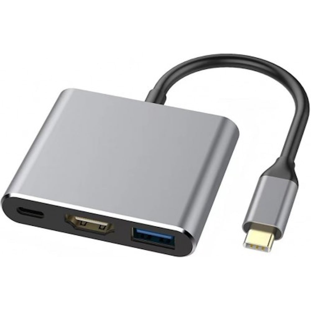 Изображение товара Адаптер KS-is USB-C M в USB/HDMI/PD F премиум KS-is KS-342P Изображение товара Адаптер KS-is USB-C M в USB/HDMI/PD F премиум KS-is KS-342P