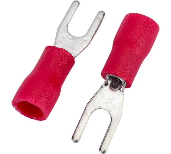 Изображение товара Наконечники для проводов обжимные вилочные НВИ 1,25-3 вилка 0,5-1,5мм (упаковка/20 штук) TDM ELECTRIC SQ0568-0012