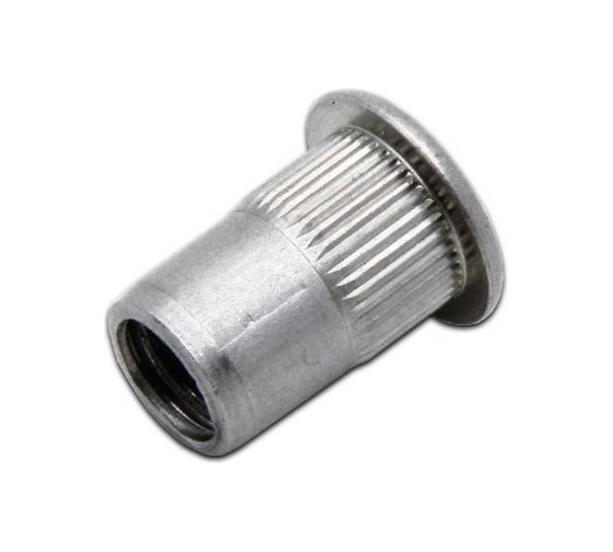 Изображение товара Резьбовая заклепка Промрукав стальная, оцинкованная, цилиндрическая, М5x0.8x13, 1500 шт. PR08.3524