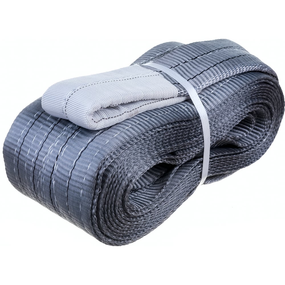 Изображение товара Буксировочный трос АвтоDело 27 т, ленточный, 6 м с петлями