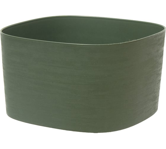 Изображение товара Кашпо с системой полива и индикатором Teraplast RODI INSULA 37x37х21 см, зеленое 38710037239/10961000008