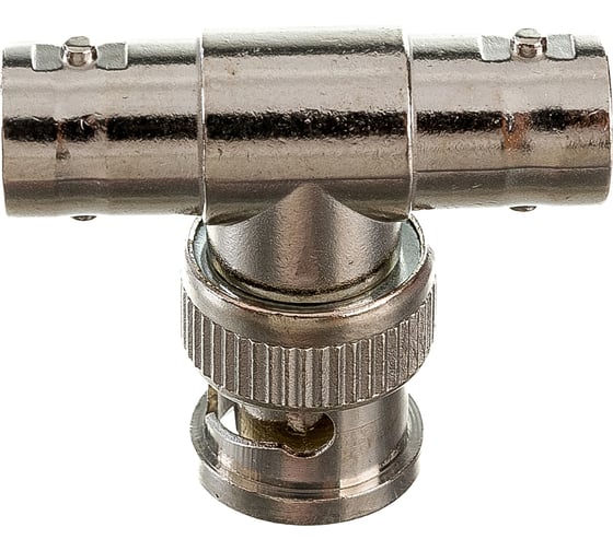 Изображение товара Переходник TDM ELECTRIC штекер BNC - х2 гнезда BNC, тройник, индивидуальная упаковка SQ1809-0033