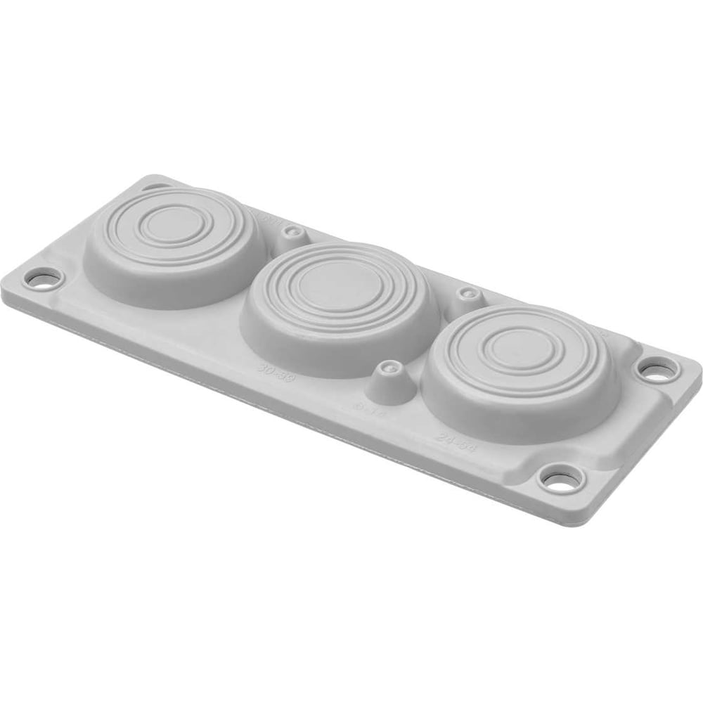 Изображение товара Кабельный мембранный ввод TDM КВМ-6 SQ0814-0011 гермоввод IP65 серый