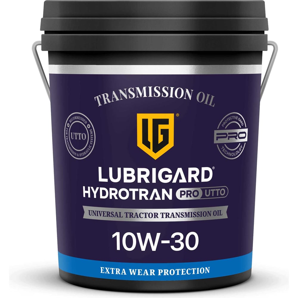 Изображение товара Масло трансмиссионно-гидравлическое LUBRIGARD HYDROTRAN PRO UTTO SAE 10W-30, 19 л LGPHTR1030CPL19 Изображение товара Масло трансмиссионно-гидравлическое LUBRIGARD HYDROTRAN PRO UTTO SAE 10W-30, 19 л LGPHTR1030CPL19