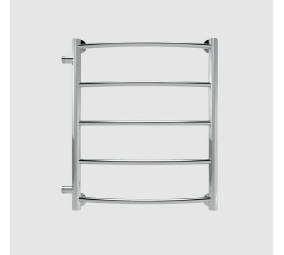 Изображение товара Полотенцесушитель INDIGO Arc без полки (н.р.1") 60/40 м/о 50 бок.подкл. (к-2, полированный) LASW60-40-б/п-50