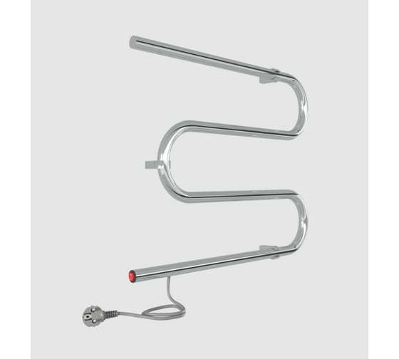 Изображение товара Полотенцесушитель INDIGO M без полки (electro) 50/40 (кнопка, прямой провод, полированный) ME50-40