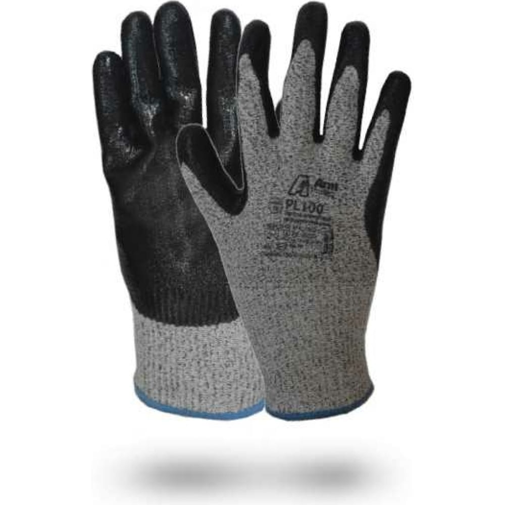 Антипорезные перчатки Armprotect, цвет серый/черный, размер 10 PL100 TAEKI5 - фото 1
