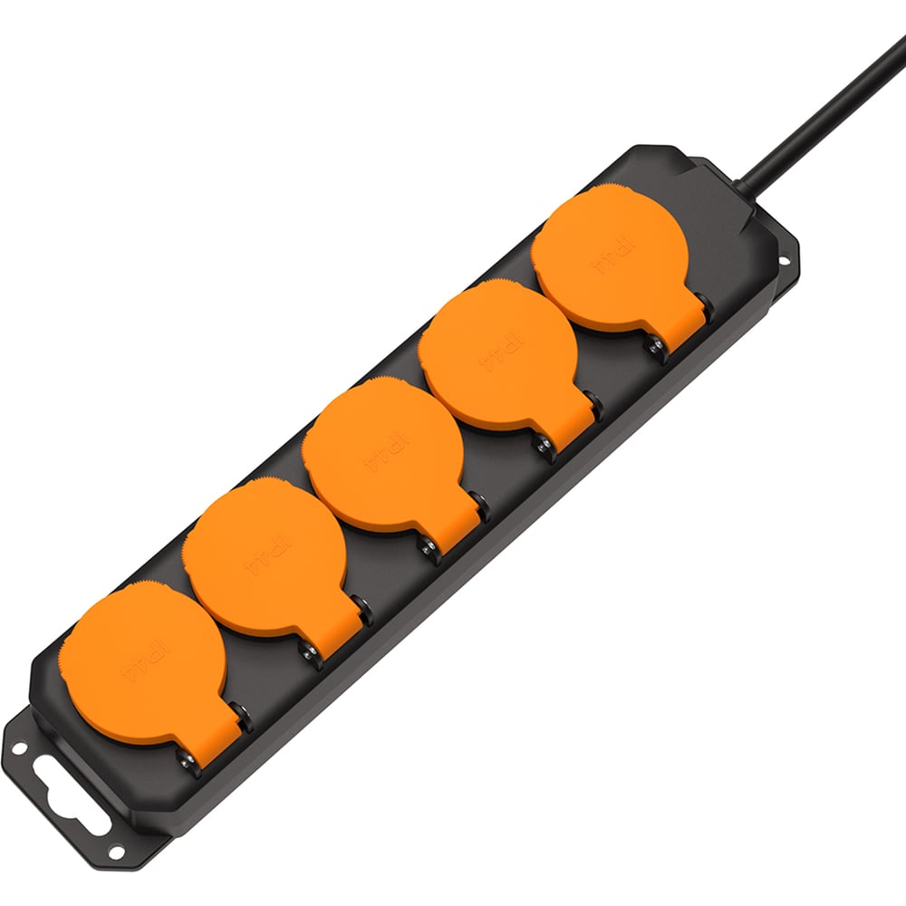 Удлинитель силовой Filum FL-PEC-5SCH-IP44 IP44, 5 розеток Schuko с кабелем 3х1.5 длиной 1.5 м 00-01288663