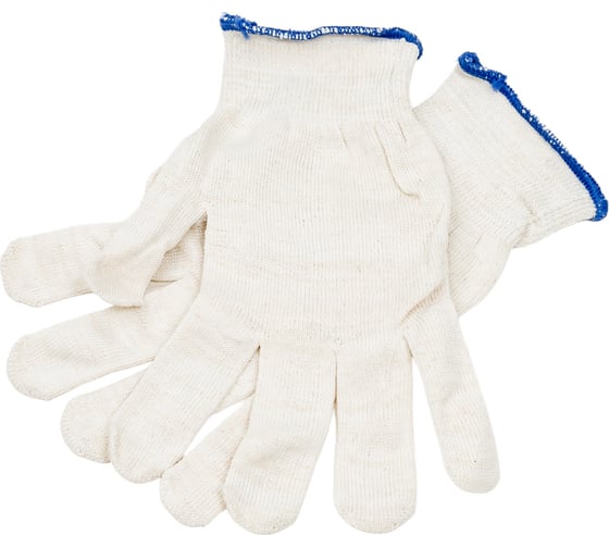 Изображение товара Трикотажные перчатки Armprotect х/б, 4-х нитка, без доп. покрытия, 13 класс ArmProtect 03/13