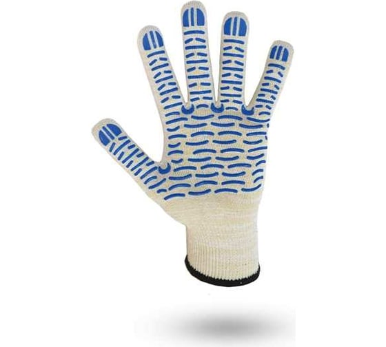 Изображение товара Трикотажные перчатки Armprotect х/б, 4х нитка, с ПВХ точкой, 13 класс ArmProtect 04/13