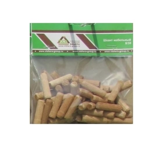 Изображение товара Мебельный шкант ТДВ 8х40 мм, 50 шт. 1507010