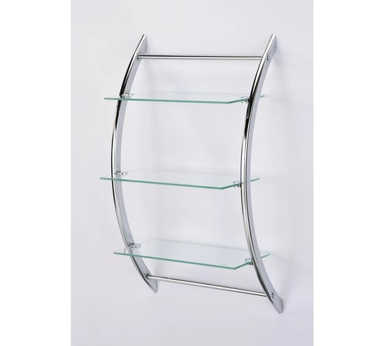 Изображение товара Вешалка для полотенец MY SPACE с 3 полочками LL06