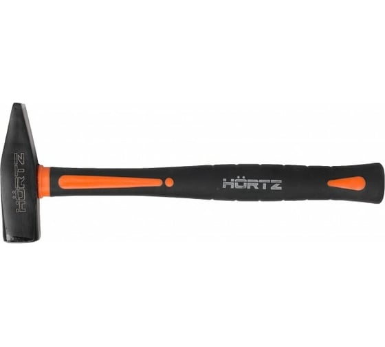 Изображение товара Слесарный молоток HORTZ 0.2 кв/боек, фиберглас обрез.рукоять HOR 450450