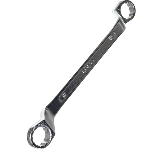 Изображение товара Накидной двусторонний ключ HORTZ 18x19 хромирование HOR 1040407