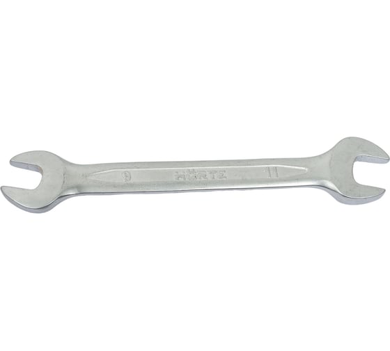 Изображение товара Двусторонний гаечный ключ HORTZ 9x11 хромирование HOR 102217