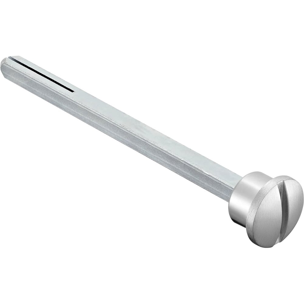 Четырехгранник MORELLI LUX-SPINDLE-WC 110 CSA 110мм с кнопкой удлиненный -для завертки, цвет- матовый хром 9012217