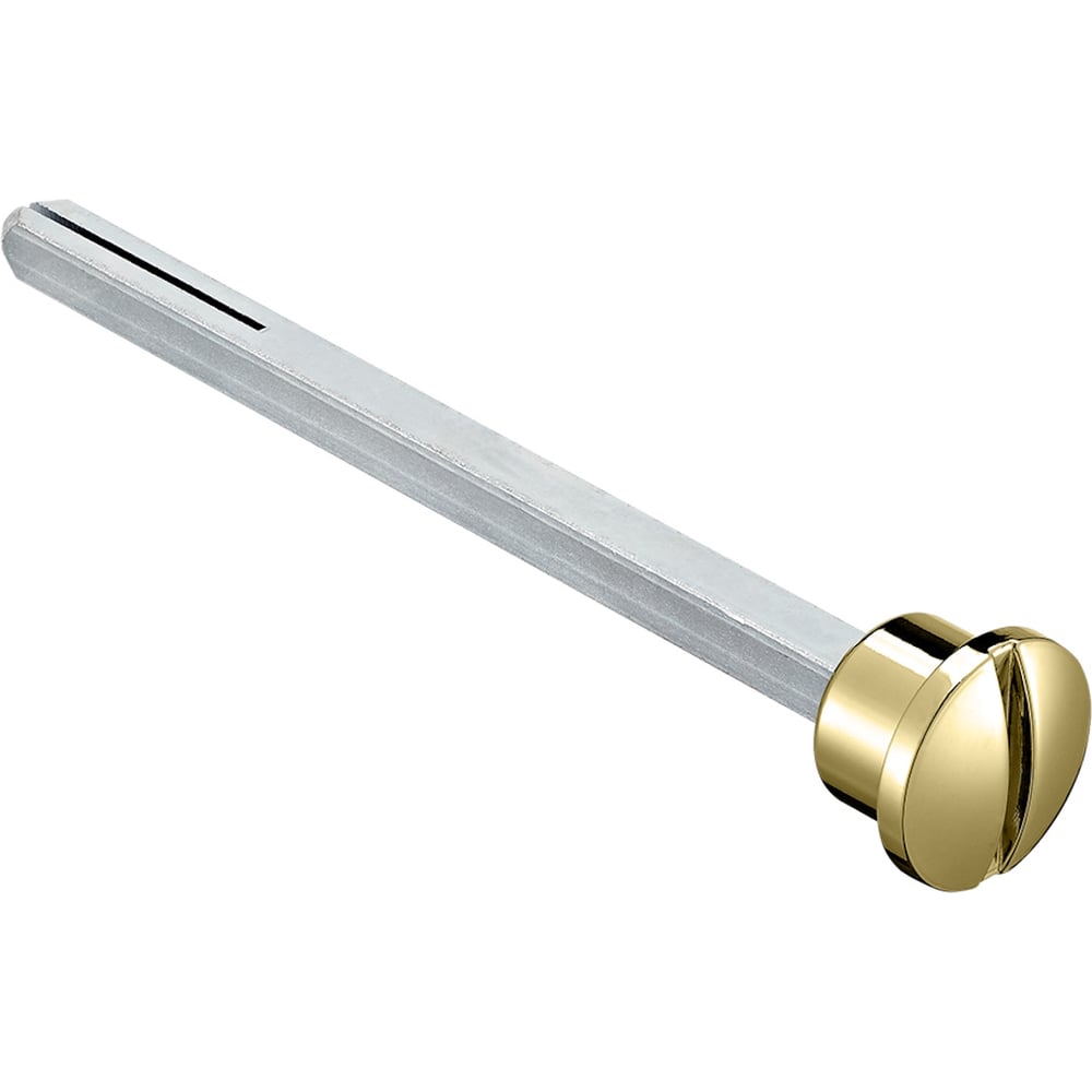 Четырехгранник MORELLI LUX-SPINDLE-WC 110 OTL 110мм с кнопкой удлиненный -для завертки, цвет- золото 9015022