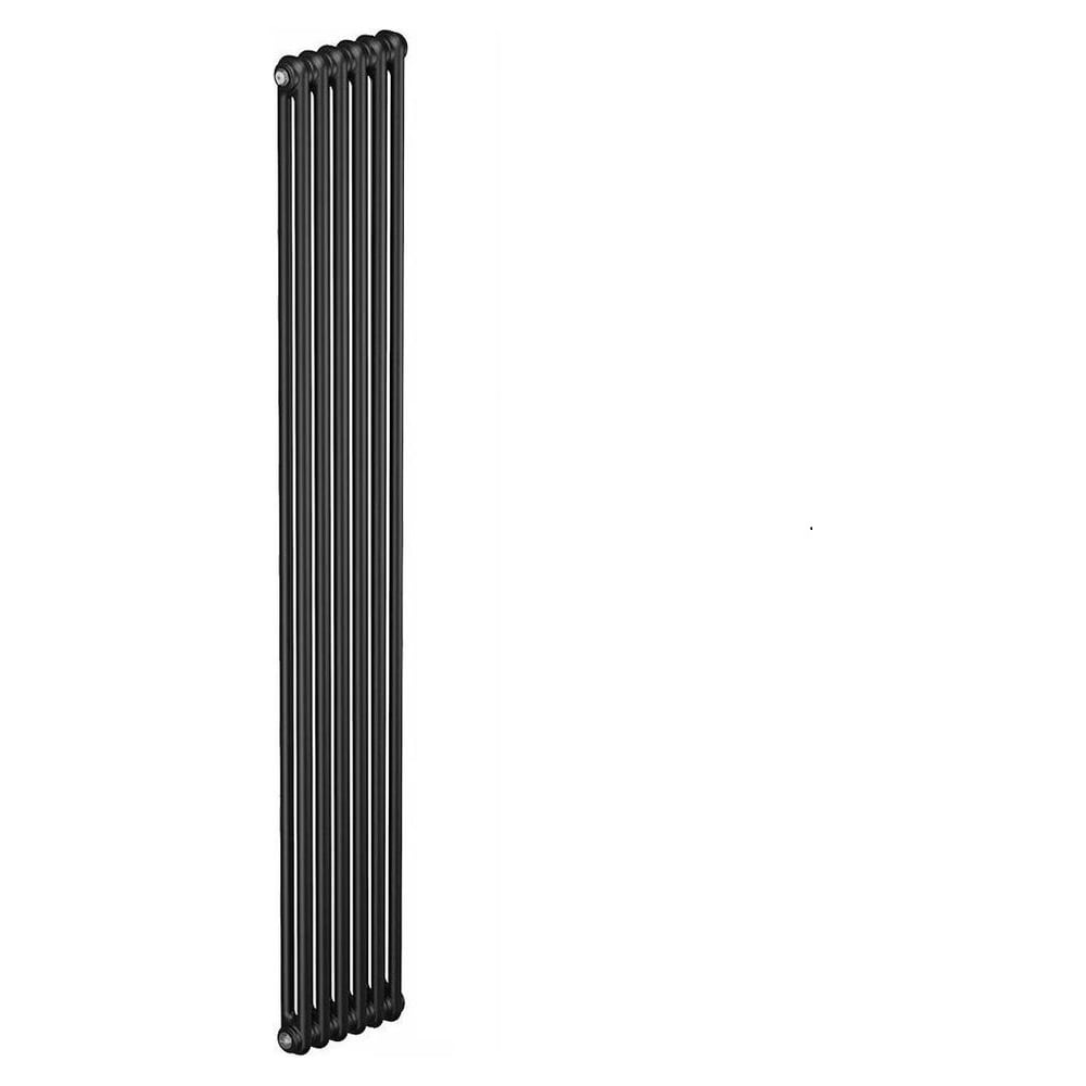 Радиатор трубчатый RIFAR TUBOG 2180 Чёрный янтарь мат. 06 секц. бок. TUB 2180-06-BM