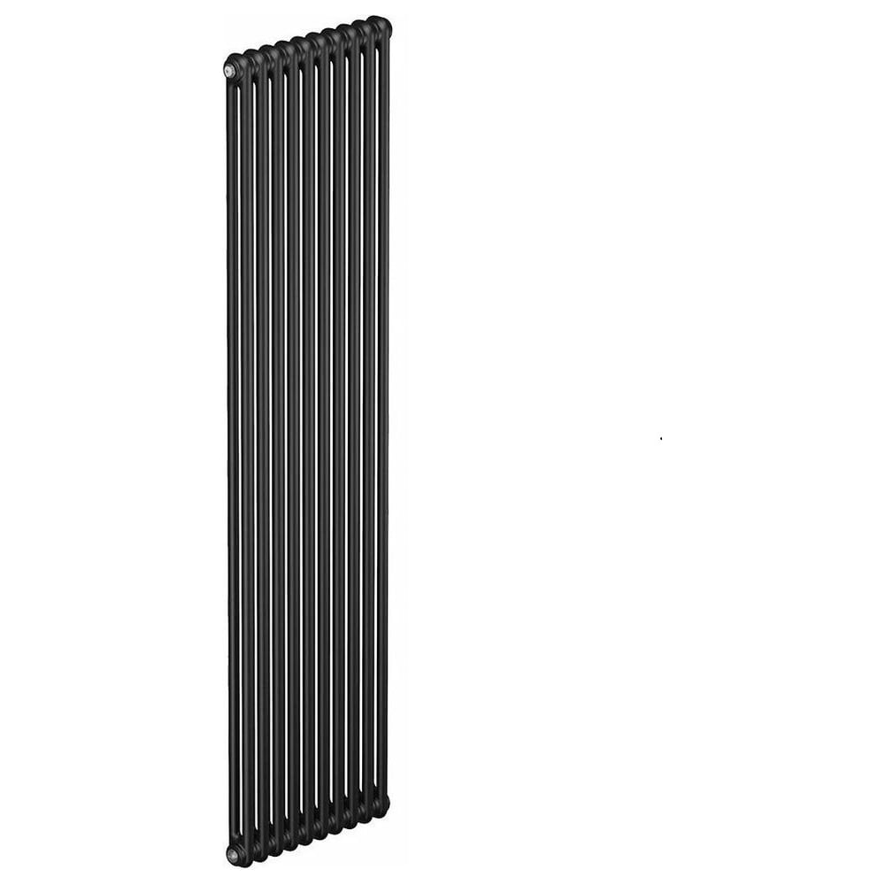 Радиатор трубчатый RIFAR TUBOG 2180 Чёрный янтарь мат. 10 секц. бок. TUB 2180-10-BM