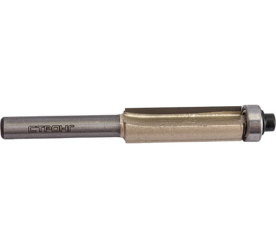 Изображение товара Фреза по дереву кромочная прямая Z2, 10х30 мм, хв-к 6 мм Strong CTФ-10200610