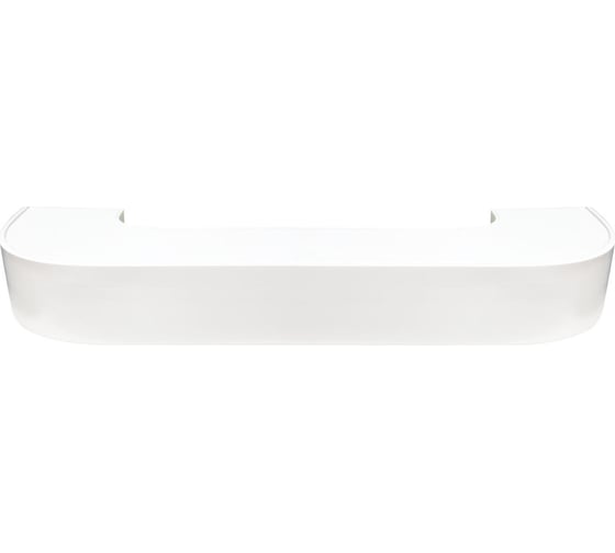 Изображение товара Составной трехрядный потолочный карниз Peora ВИНТАЖ с поворотами белый 1.6 м 79167