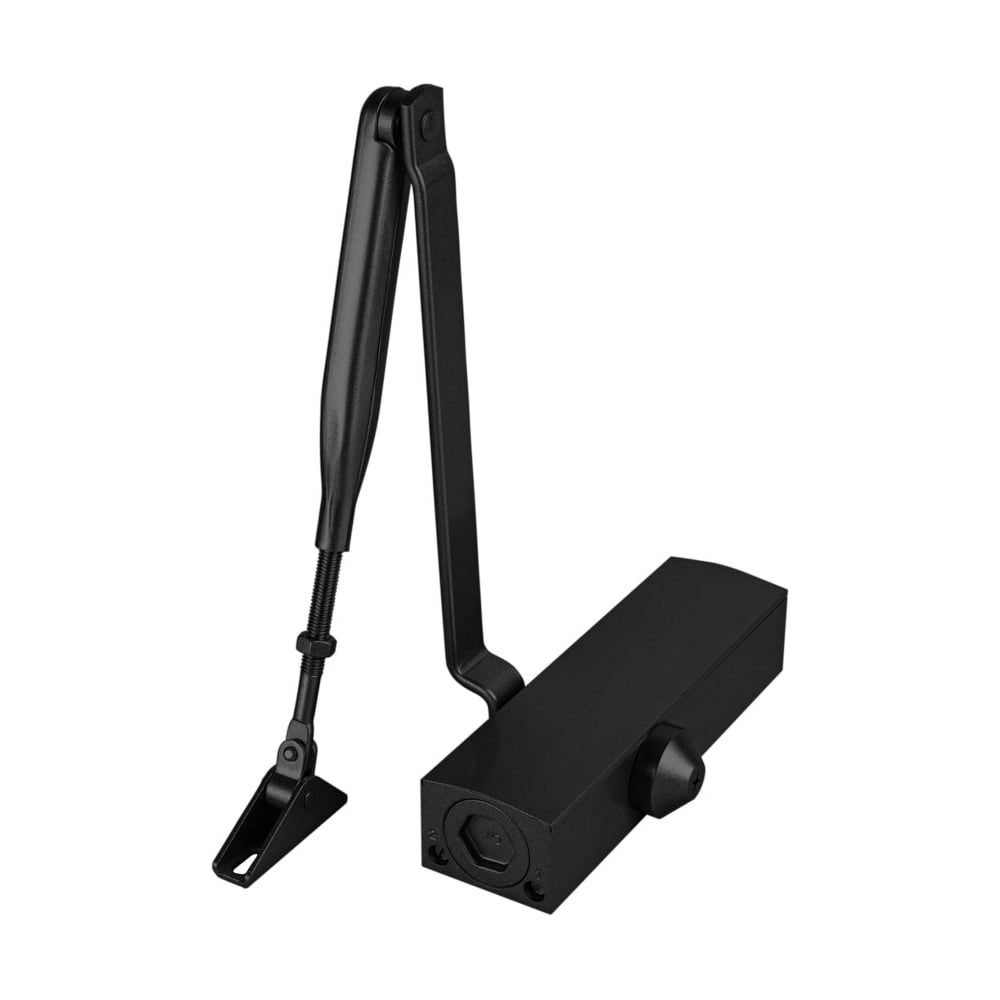 Доводчик дверной Armadillo с рычажной тягой DCLEVER85 BL (черный) 65749