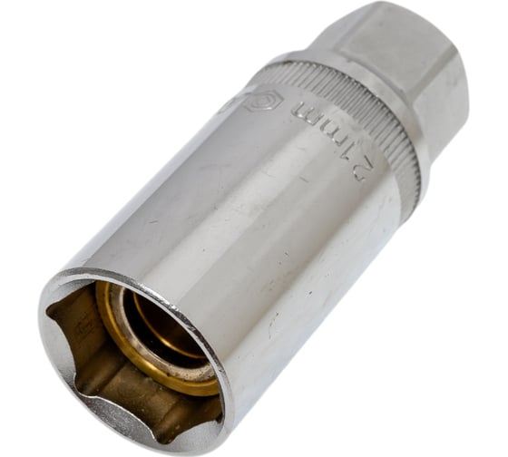 Изображение товара Головка свечная с магнитом (21 мм; 3/8") AmPro T33391
