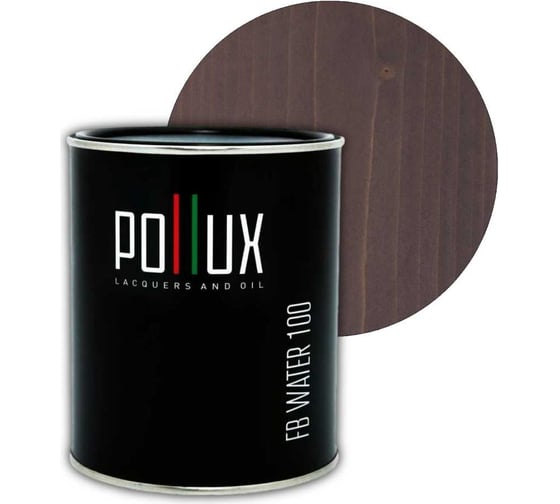 Изображение товара Пропитка для дерева Pollux FB Water 100 Палм Айлендс цвет орех объем 1 л FB100-PALMILEND-1L FB100-PALMILEND-1L