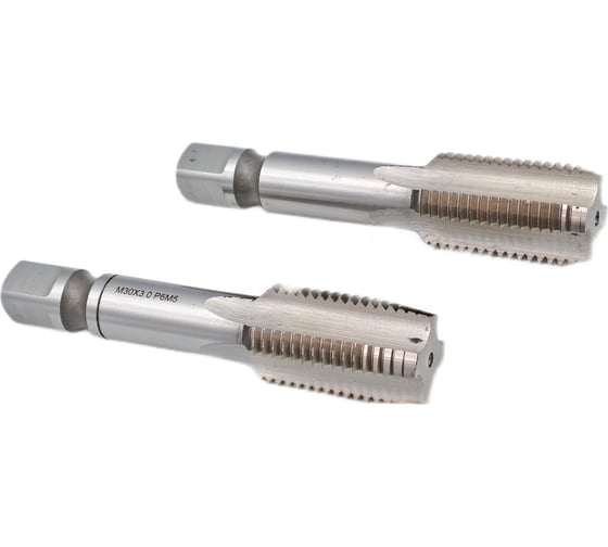Изображение товара Машинно-ручной метчик TORNERI М30x3 комплект из 2-х штук Р6М5 028696