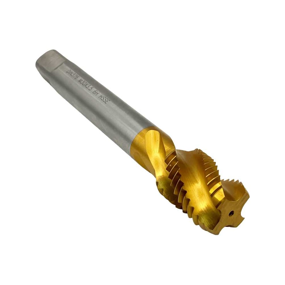 Изображение товара Машинно-ручной метчик для глухих отверстий М30x3.5 HSSE 6H DIN376 TiN TORNERI