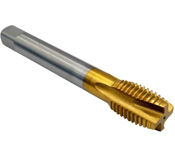 Изображение товара Машинно-ручной метчик для сквозных отверстий TORNERI М30x3.5 HSSE 6H DIN376 TiN 043922