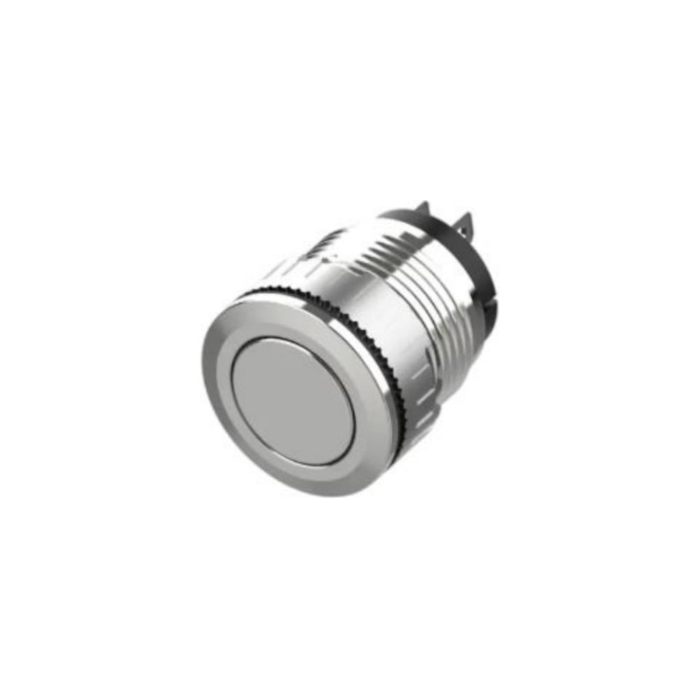 Кнопка SUPU TS6A плоская, без фиксации, символ Круг, 1НО, синяя TS6A100-0BM40-R10/P02