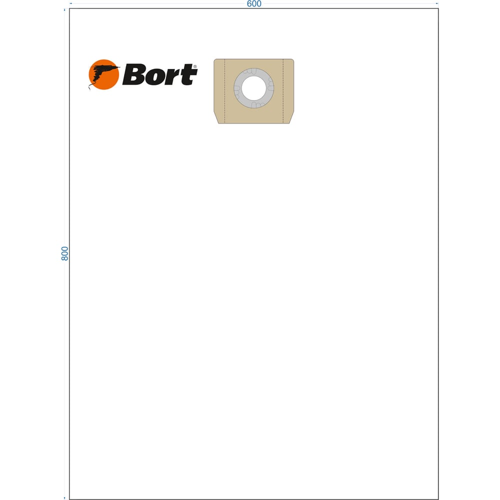 фото Комплект пылесборных мешков для пылесоса bb-010u bort