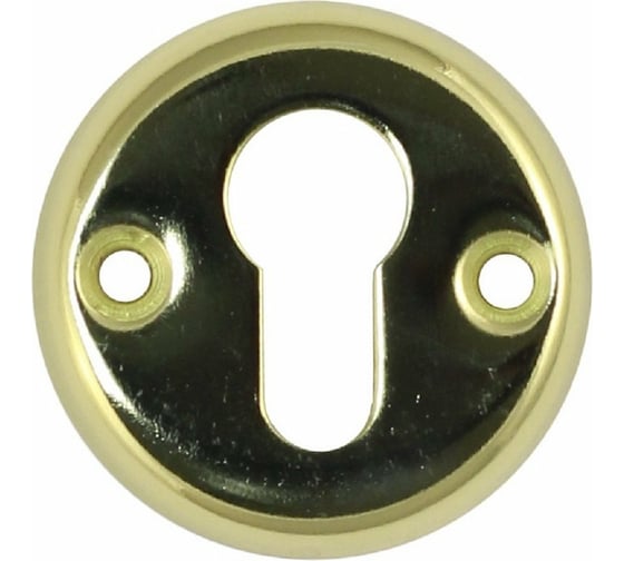 Изображение товара Накладка под цилиндр Вантаж золото 016PZ PB