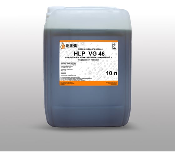 Изображение товара Гидравлическое масло HLP ISO VG 46 10 л Лакирис 55564535