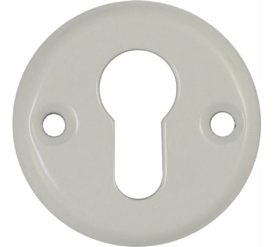 Изображение товара Накладка под цилиндр Вантаж белый 016PZ W