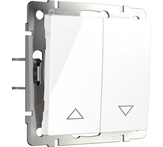 Изображение товара Выключатель жалюзи WERKEL W1124501 белый a051132