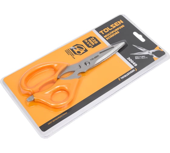 Изображение товара Универсальные ножницы TOLSEN 220 мм 30049