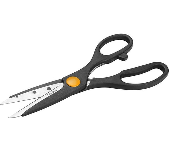 Изображение товара Кухонные ножницы TOLSEN с комбинированной ручкой 200 мм 30045