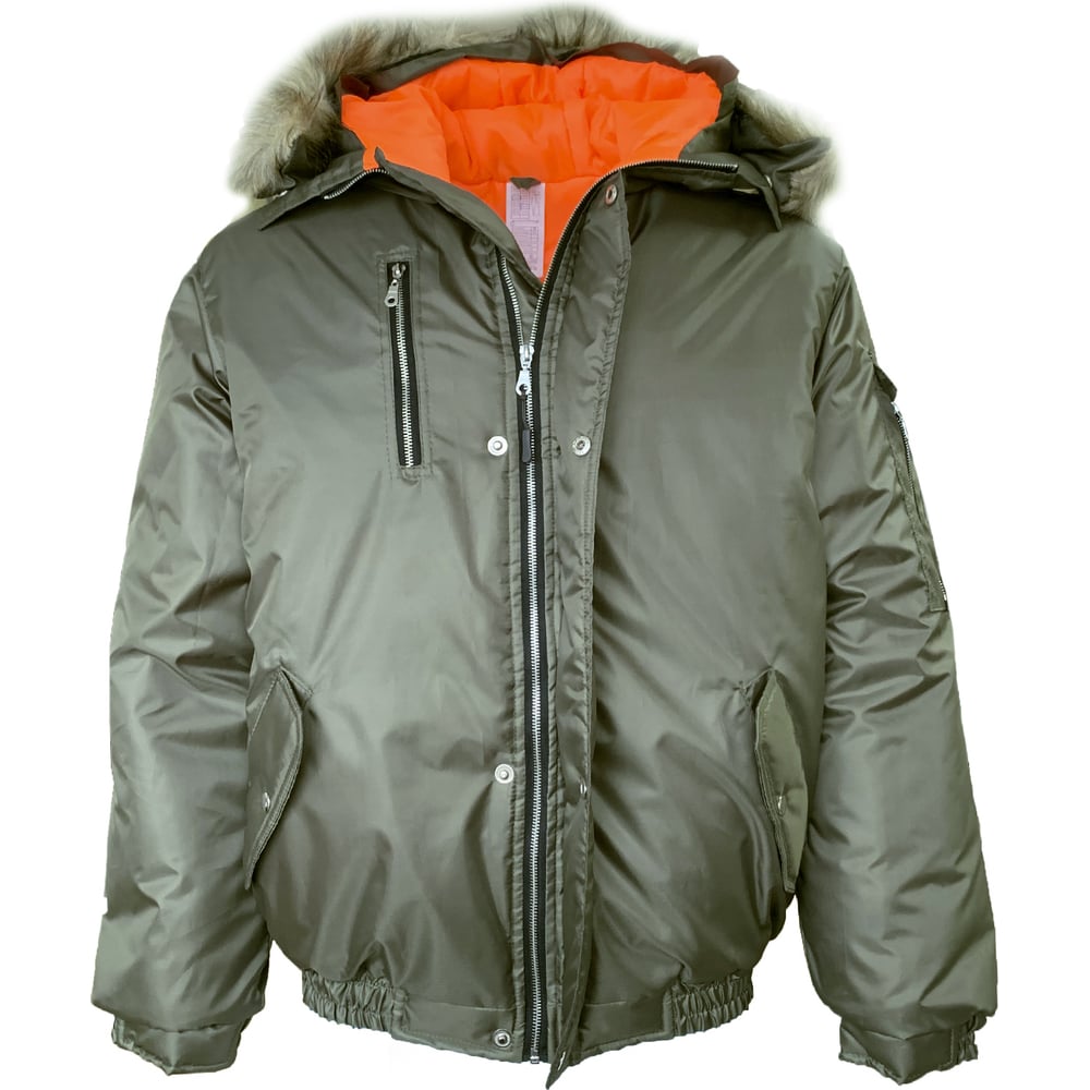 Изображение товара Куртка Спрут Аляска короткая - хаки, S, 44-46