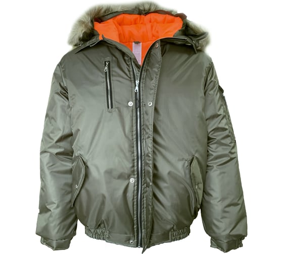 Изображение товара Куртка Спрут Аляска короткая, хаки, р. (44-46) 88-92/182-188 130239