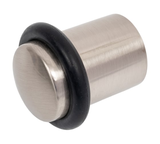 Изображение товара Дверной ограничитель Вантаж (диаметр 20 мм; высота 30 мм; матовый никель) DS1SN