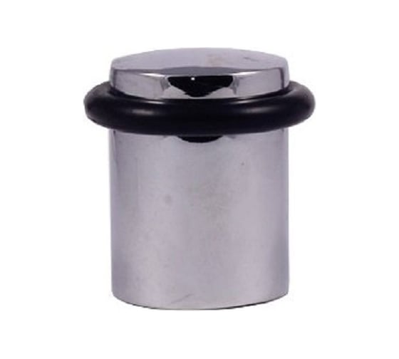 Изображение товара Дверной ограничитель Вантаж (диаметр 30 мм; высота 40 мм; хром) DS2CP