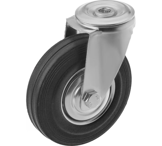 Изображение товара Колесо промышленное с отверстием под болт SCh 55 (125 мм; 100 кг) А5 1001612