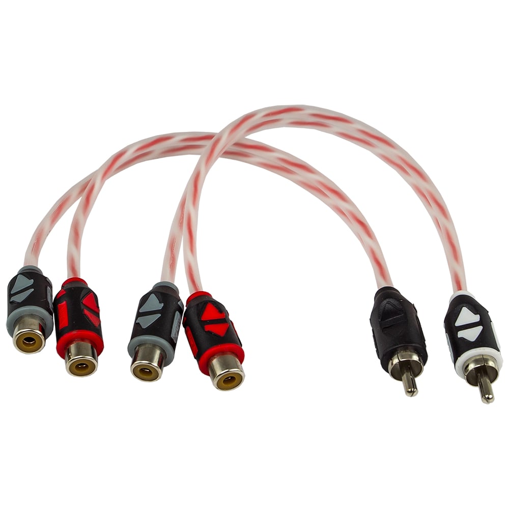 Изображение товара Кабель RCA AurA Y-коннектор, 2 мамы/1 папа, витая пара, 2 штуки RCA-AY20MKII