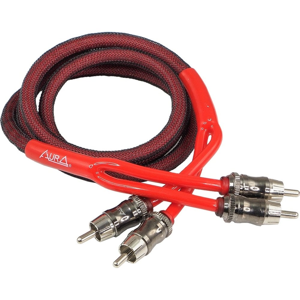 Изображение товара Кабель RCA AurA 1 метр 2 канала бескислородная медь двойной экран