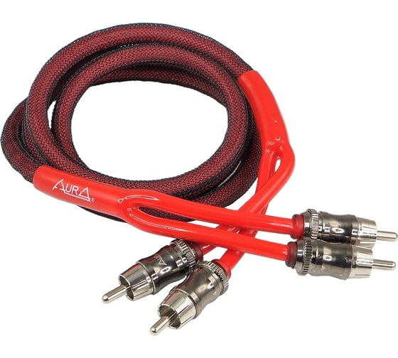 Изображение товара Кабель RCA AurA 1 метр, 2 канала, бескислородная медь OFC, двойной экран RCA-C310MKII
