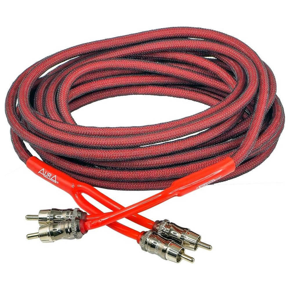 Изображение товара Кабель RCA AurA 5 метров с двойным экраном бескислородная медь OFC