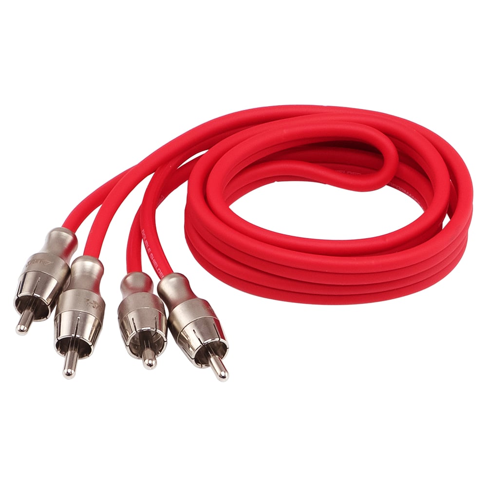 Изображение товара Кабель RCA AurA 1 метр 2 канала бескислородная медь OFC двойной экран B21SE